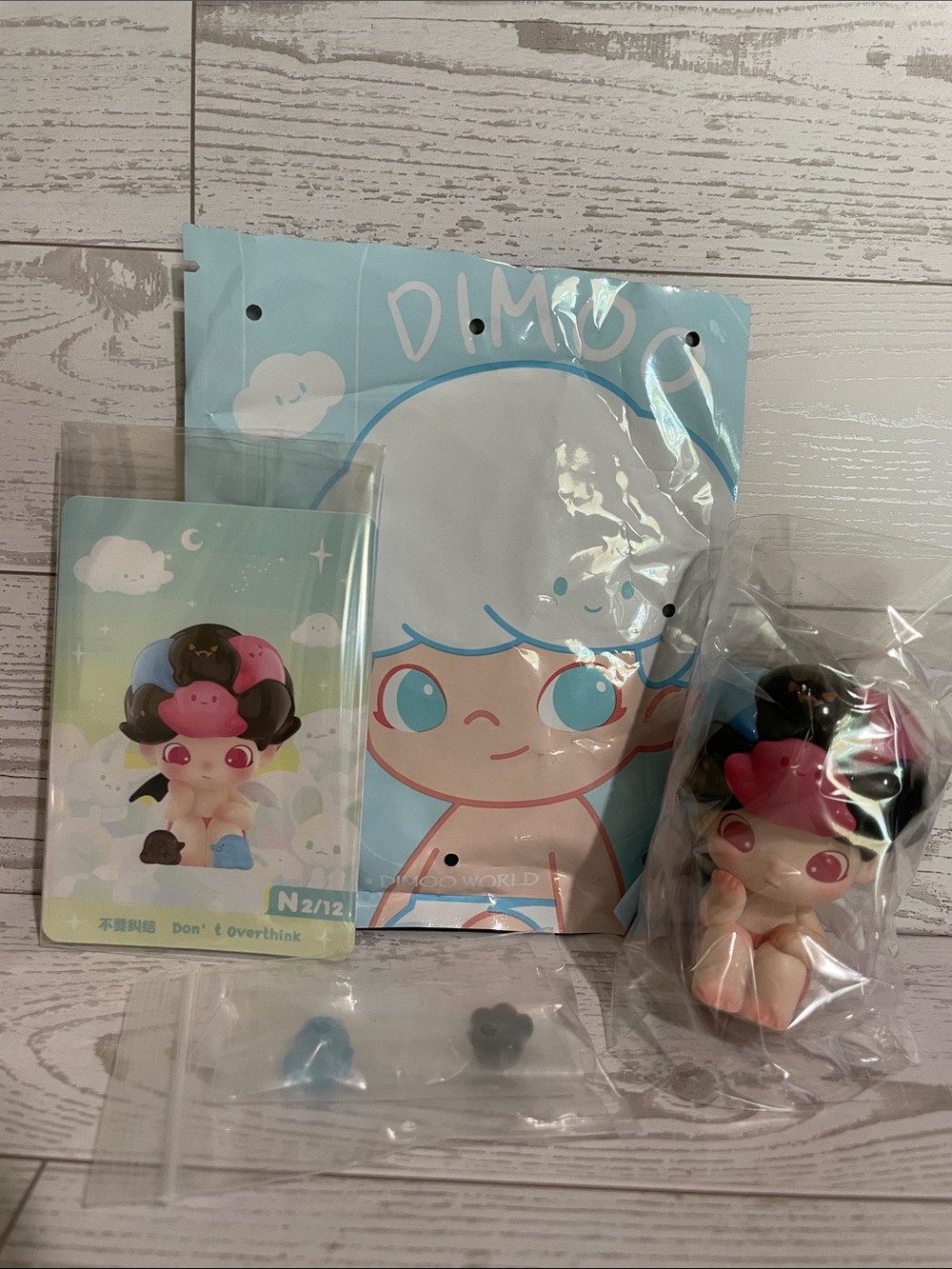 AUTHENTIC Pop Mart Dimoo- By Your Side- Don’t Overthink